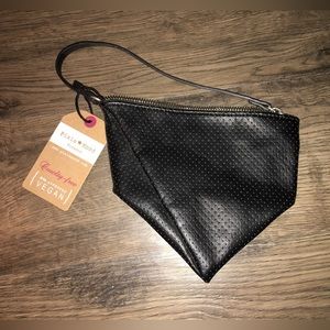 NWT Pixie Mood Black Melanie Wristlet
